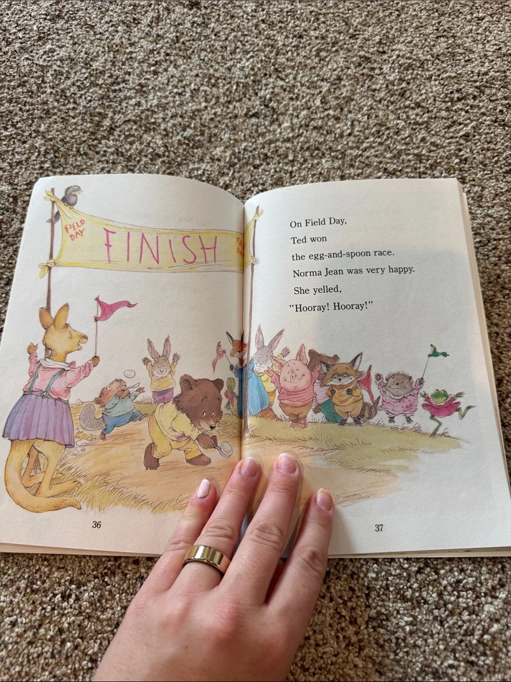 Norma Jean, Jumping Bean Step into Reading Book by Joanna Cole - Picture 11 of 11